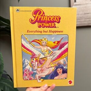 Vintage She-Ra Golden Book Hardcover Princess of Power Everything but Happiness